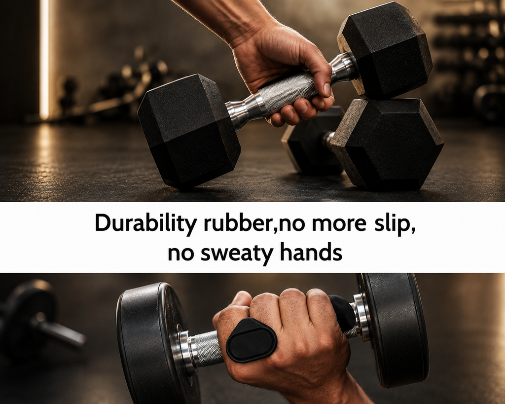 Stop Weight Slipping – Anti-Slip Grip for Heavy Lifting