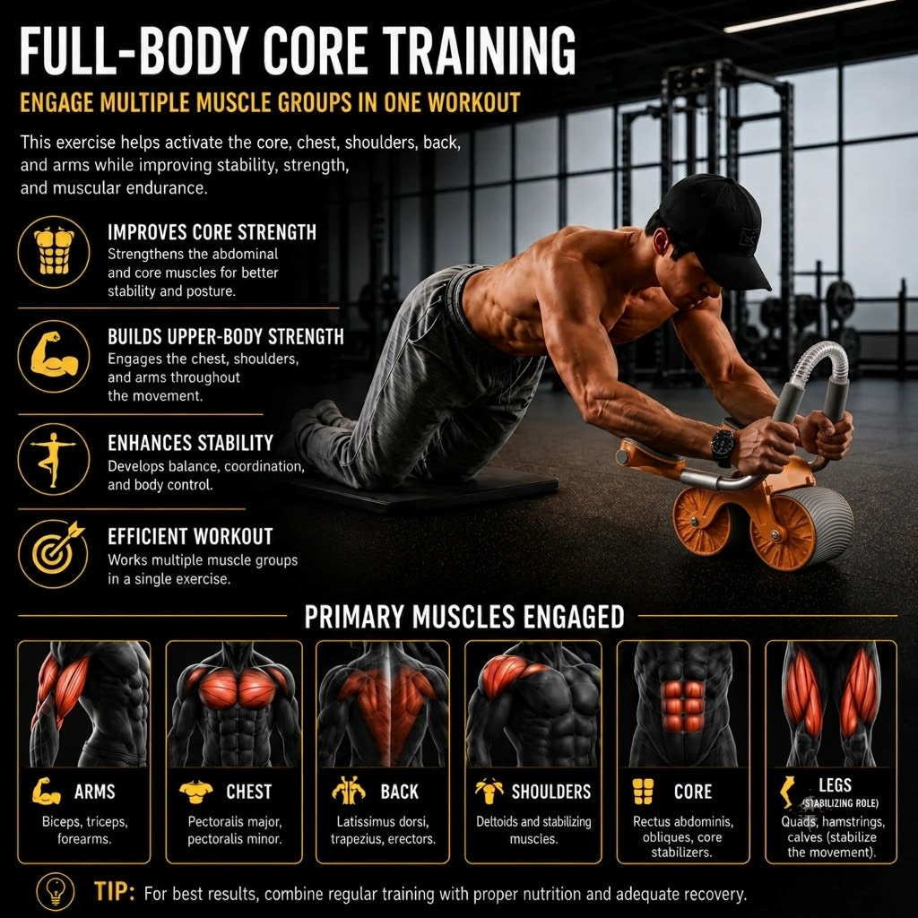 CoreDrive Smart Rebound Ab Trainer
