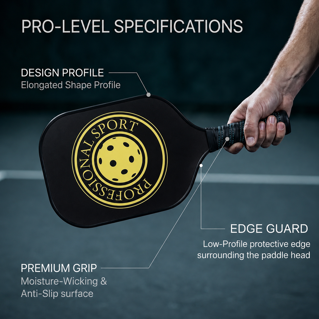 NOTIVEX Carbon Titan Pickleball Paddle - Premium Carbon Fiber Racket