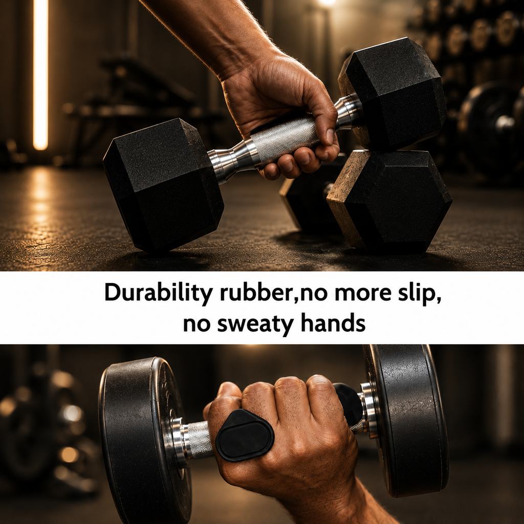 Stop Weight Slipping – Anti-Slip Grip for Heavy Lifting