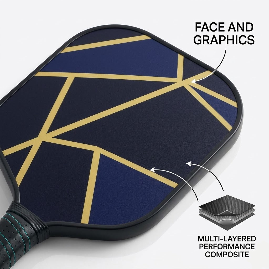 NOTIVEX Carbon Titan Pickleball Paddle - Premium Carbon Fiber Racket