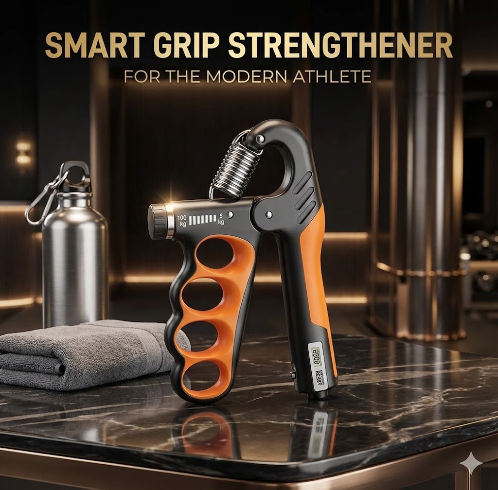 Smart Grip Strengthener with Digital Counter