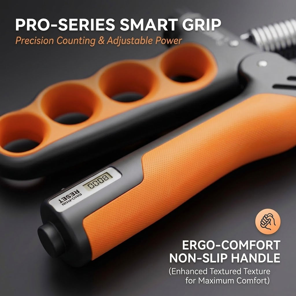 Smart Grip Strengthener with Digital Counter