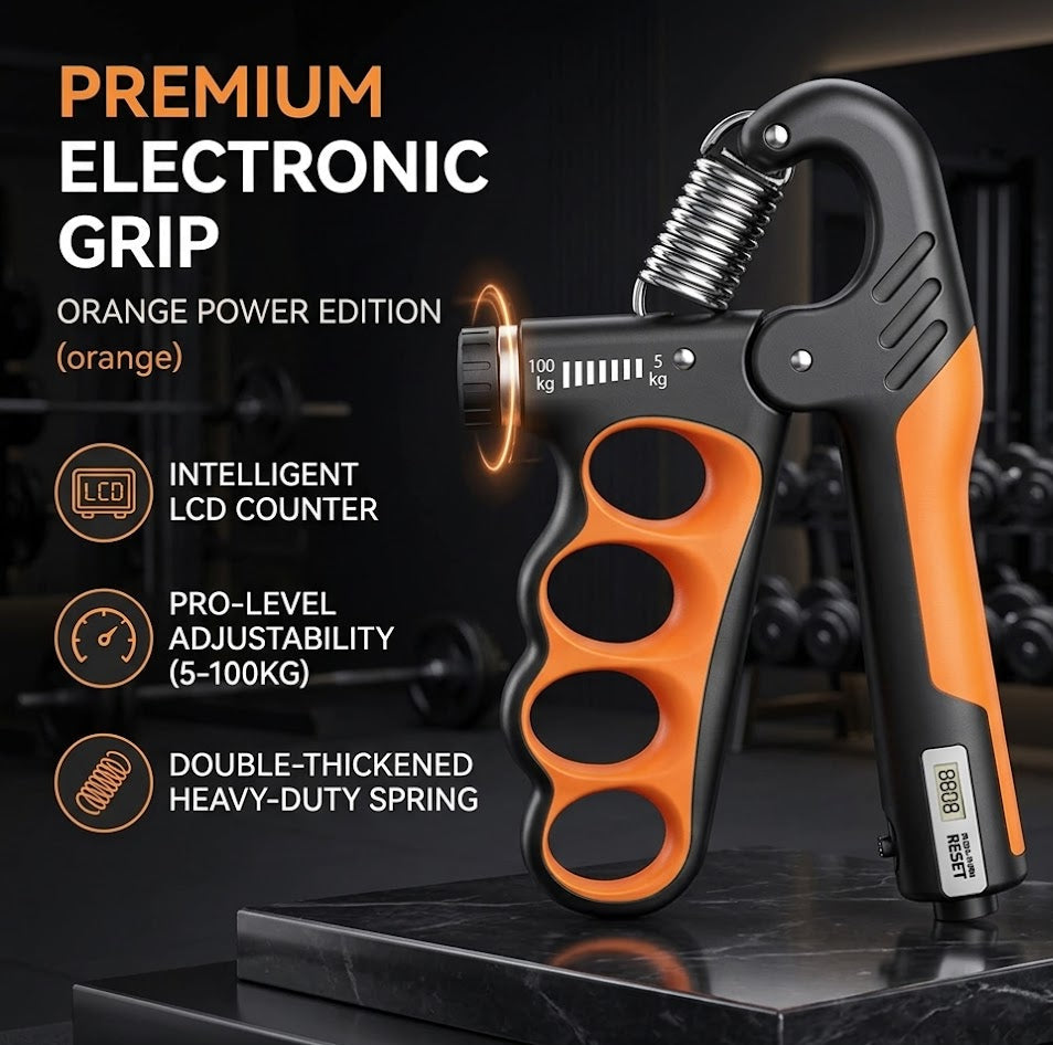 Smart Grip Strengthener with Digital Counter