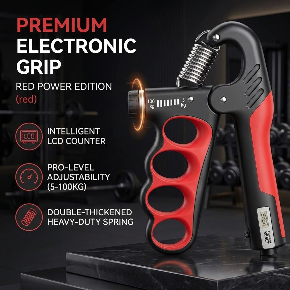 Smart Grip Strengthener with Digital Counter